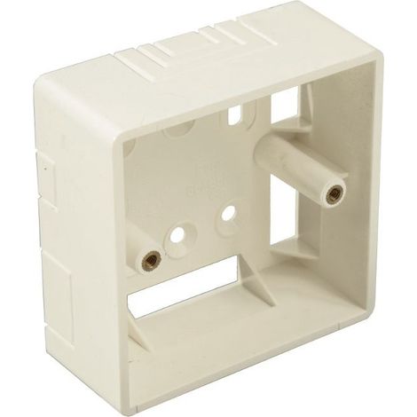 Jandei - Caja superficie para mecanismos 86x86 mm PVC beig clara Accesorios LED (1/5)