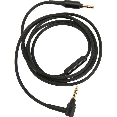 Câble audio de remplacement pour casque compatible avec les modèles 1000XM5, 1000XM4, Z1000, H800, XB950, MDR 10R, WH 1000XM5, WH 1000XM4, WH 1000XM3 et WH 1000XM2 (avec microphone). (1/5)