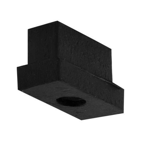 Tappo interno in gomma rettangolare - 37x17mm (1/5)