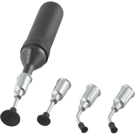 Kit de stylo à ventouse avec 4 tailles de ventouses pour une manipulation efficace des circuits intégrés et des petites pièces Design compact