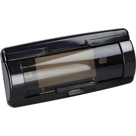 Facade autoradio 1DIN compatible avec bateau - Noir - 25x11x6.5 cm