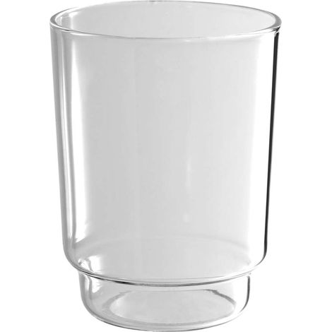 Novaservis - Vaso para soporte de bastoncillos de algodón, transparente 0182,X