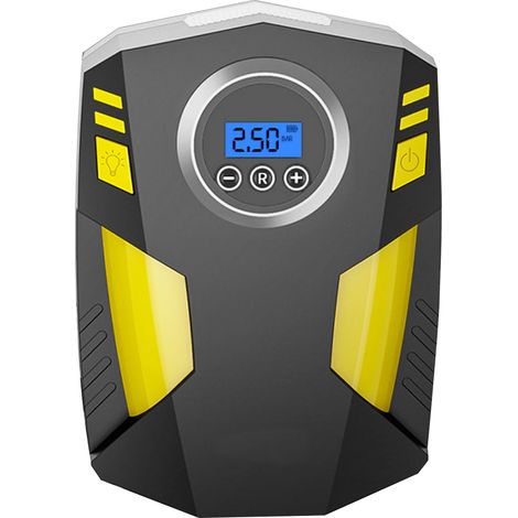 Digitaler Reifenfüller für Auto, Motorrad, Fahrrad, tragbare 12-V-Elektropumpe mit Digitalanzeige