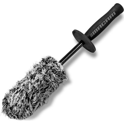 Car Wheel Brush High-quality microfiber cleaning brush Aluminum wheel brush - Cleaning brush for aluminum wheels - Optimal cleaning of rims without scratches (1/4)