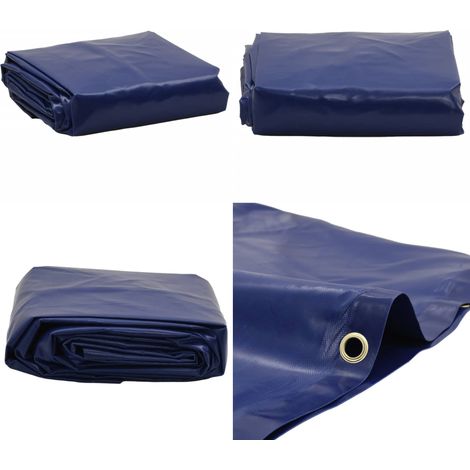 Abdeckplane Blau 5x8 m 600 g/m² - Abdeckplane - Planen - Wasserdichte Plane - Wetterfeste Plane - Blaue Plane - Home & Living (1/5)