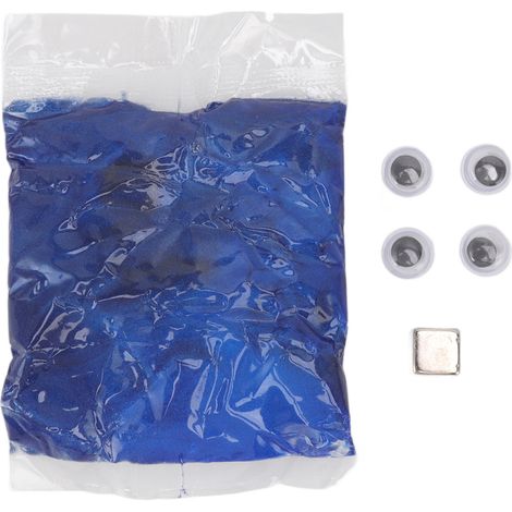 Pâte magnétique en silicone, boue rebondissante aimantée bleue, jouet éducatif anti-stress avec aimant (1/5)