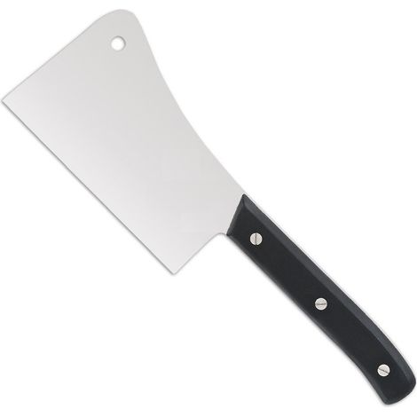 Fraraccio mannaia macellaio 22 cm acciaio inox pesante