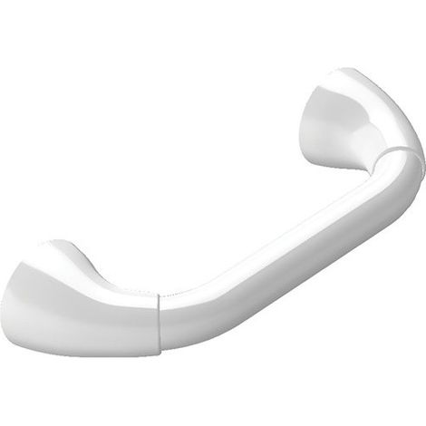 Spirella Barre de redressement ou d'appui PROF Acier Inox 30cm Blanc
