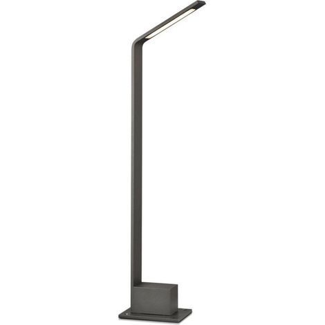 Lámpara LED de exterior V-TAC 6W Color gris H: 80cm Blanco natural IP54 (1/5)