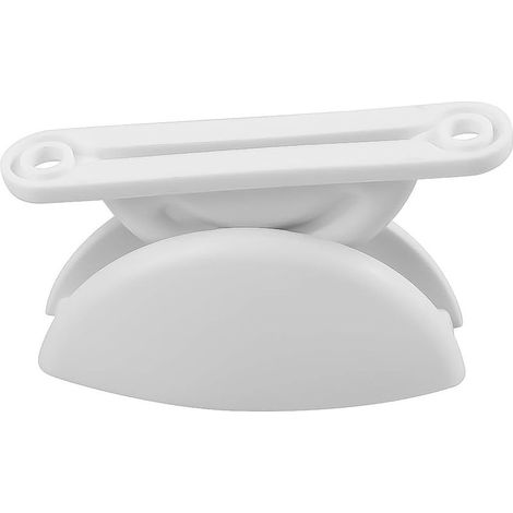 Paquet de 2 Retenues de Porte de Camping Car de Caravane Butée de Porte Loquet en Nylon avec Vis pour Camping Car Bateau Camping Caravane (1/5)