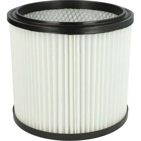 1x filtre plissé, compatible aspirateurs Parkside PNTS 30/7(E/S) à 35/5(E/S), forme ronde, diamètre intérieur 14,5 cm, pour aspiration sèche ou humide (1/5)