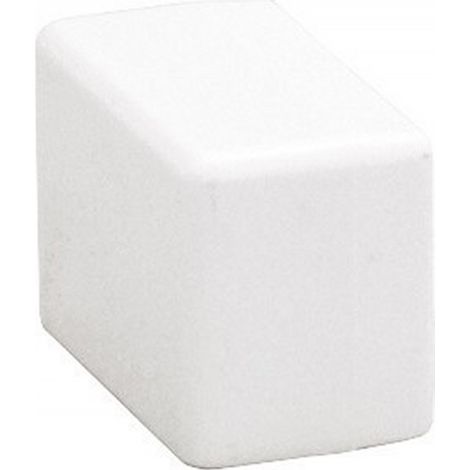 Juego de 2 puntas blancas para moldear, Al. 1,8 x Pr.1,8 cm TEHALIT