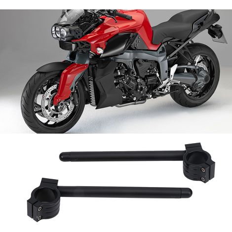 Accessoires moto, guidon surélevé en alliage d'aluminium de 41 mm (1/5)