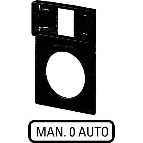 Support +étiquette MAN. 0 AUTO EATON Q25TS-397
