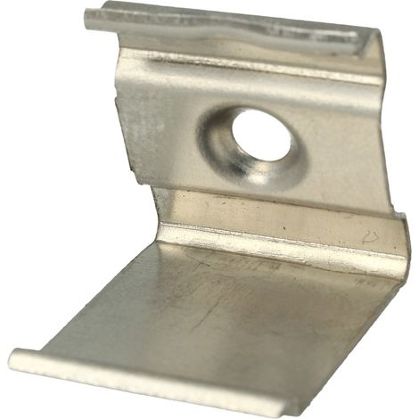 Clip Guida Gancio PC Per Fissaggio a Muro Del Profilo Alluminio Slim Angolare BA1616 (1/3)