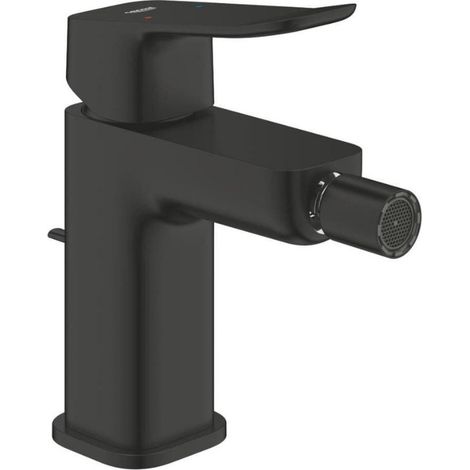 Dice Miscelatore monocomando per bidet con leva e scarico, nero opaco (G1018772430)