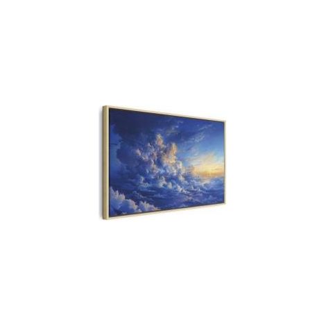 Tableau décoratif artgeist nature 60x40 cm toile bois