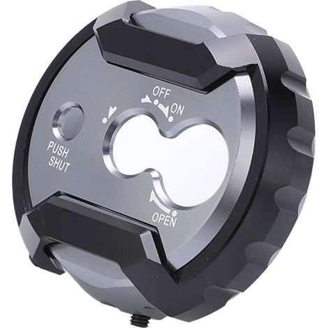 Cache de serrure de selle en alliage d'aluminium CNC, remplacement pour Yamaha Nmax 125 150 155 2015-2019, couleur titane (1/5)