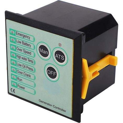 Panneau de commande automatique pour groupe électrogène 8-36V 2A avec écran de surveillance pour machines (1/5)