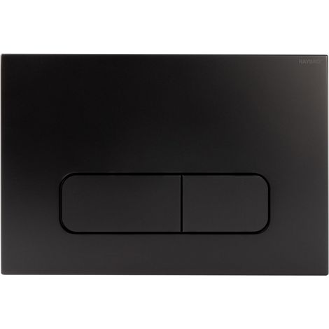 Pulsante di scarico per telaio Geberit Delta Sigma, nero opaco, silenzioso, resistente (1/4)