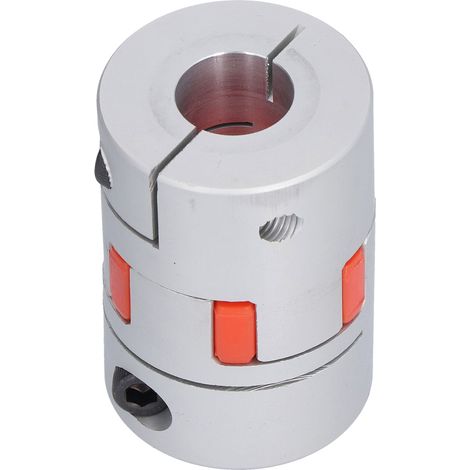 Raccord flexible compact en aluminium Plum Coupling D45 L66 pour pompes à eau, compresseurs et machines hydrauliques (1/5)