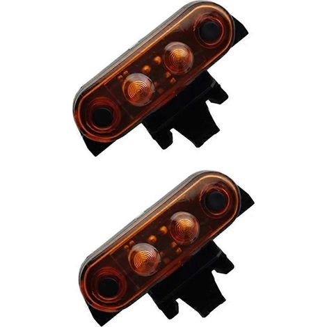 Feu de position latéral 24 V pour camion Volvo FH FH16 FM (références 82116545, 21087346 et 842208821), lumière jaune. (1/5)