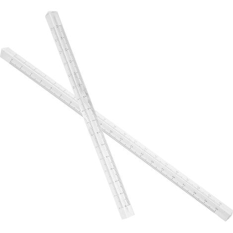 Règle transparente de poche Operitacx (lot 2) : outil mesure (1/5)