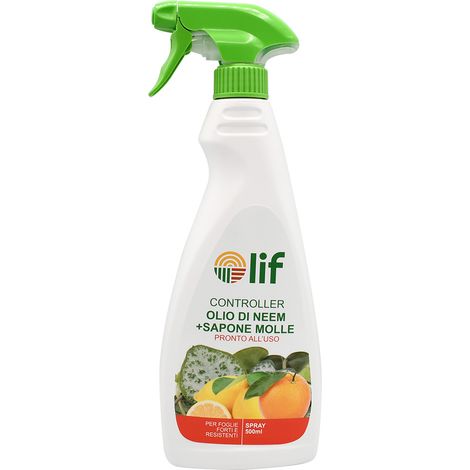 Controller Olio di Neem + Sapone Molle Spray Lif 500 ml