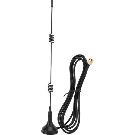 Antenne à ventouse 2,4 GHz XP-2.4G-001 avec base magnétique, interface SMA et ressort WiFi à gain élevé (1/5)