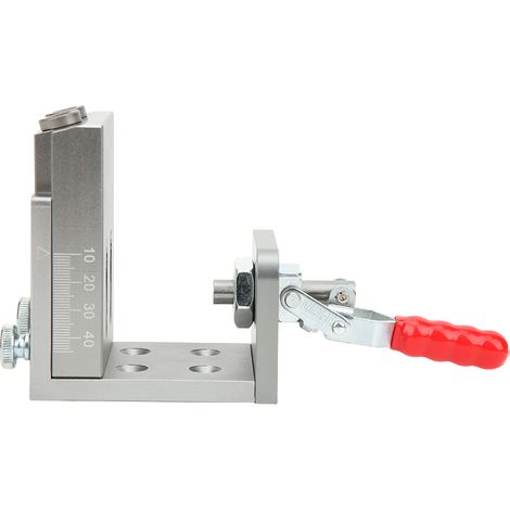 Guide de perçage oblique pour meubles, poinçon bois bricolage, serrage rapide, 9 mm (1/5)
