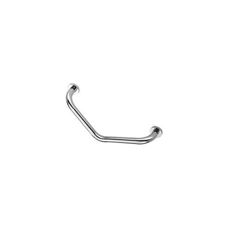 Argent Barre d'appui de Douche 40 cm, Poignee de Salle de Bain, Chrome, Inoxydable,