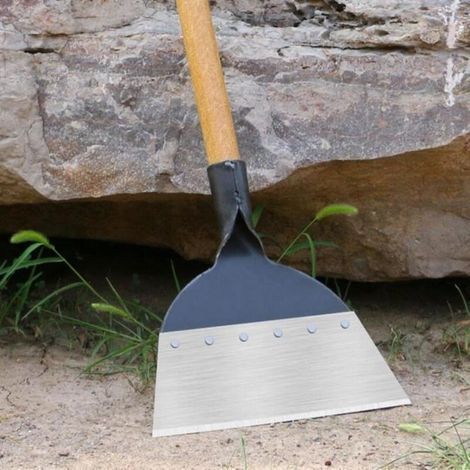 pair Pelle de nettoyage multifonction en acier au carbone pour jardin - Marque - Désherbage - Plantation - Ferme (1/4)