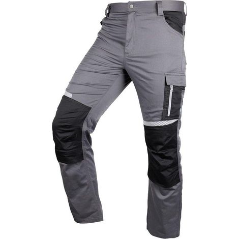 Neo Mix&Match pantalón de trabajo gris y negro talla L