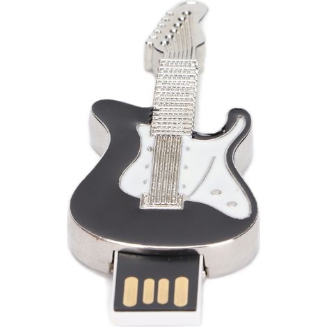 32 GB USB-Stick, Gitarrenformat, robust und mit schneller Datenübertragung. (1/5)