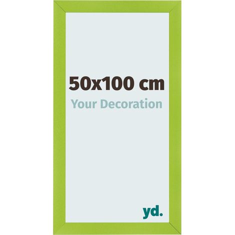 yd. - Cadre photo 50x100 - Vert - MDF - Pisa (1/5)