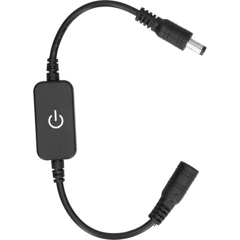 Interrupteur de réglage de la luminosité pour caisson lumineux, interrupteur tactile pour bande lumineuse, variateur de lumière LED 12 V/24 V CC (1/5)