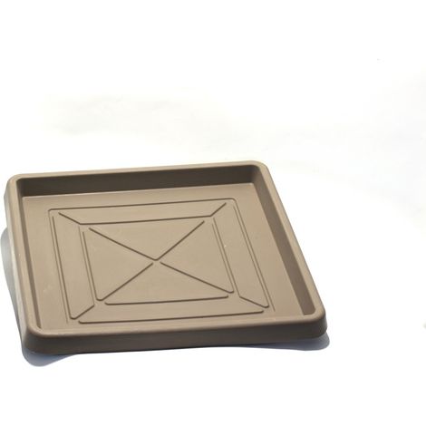 Sottovaso Quadro in Resina 55 cm. Tortora