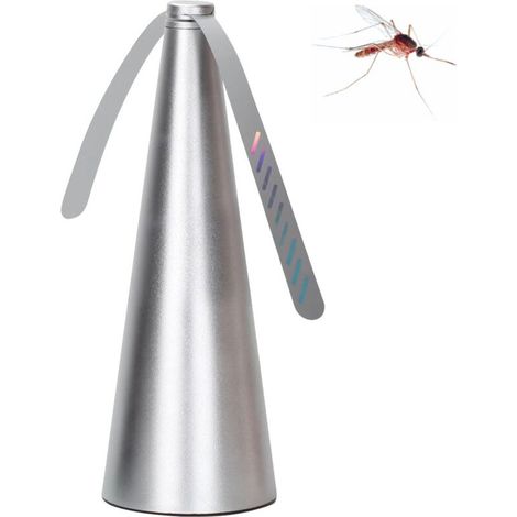 Ventilateur répulsif silencieux ventilateur anti-moustiques ventilateur anti-mouches muet ventilateur anti-mouches ventilateur protecteur alimentaire ventilateur de bureau argent