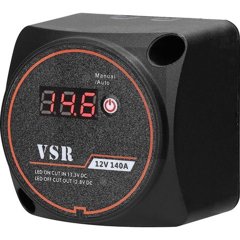 Isolateur de batterie double 12V 140A, contrôleur d'isolation manuel/automatique VSR (1/5)