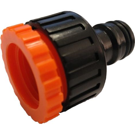 ADAPTADOR DE GRIFO HEMBRA 12 A 34  INCLUYE ROSCA HEMBRA PARA SALIDA 12 34 A CONEXION RAPIDA DE MANGUERAS DE JARDIN  OFERTA EXCLUSIVA