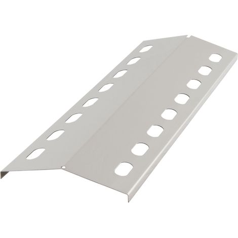 BBQ-Toro Edelstahl Flammenverteiler für Gasgrill  43,5 x 15 cm  Flammenblech (1/3)