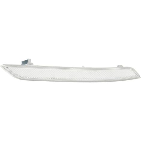 Réflecteur de pare-chocs avant blanc transparent, améliore la visibilité du véhicule, réflecteur de position latéral pour X6 E71 2008-2013 droit 63147187088 (1/5)