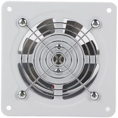 Ventilateur extracteur mural silencieux 25 W 220 V pour salle de bain, cuisine, garage, système de ventilation (1/5)