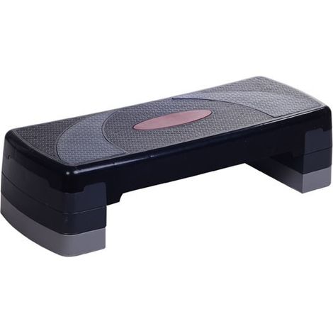Stepper Fitness Aérobic Olympique rouge (1/5)