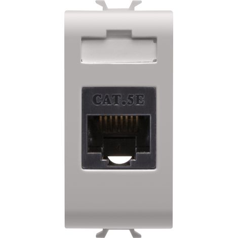 CONNECTEUR RJ45 1M CAT. 5E UTP BEIGE GEWISS GW13421