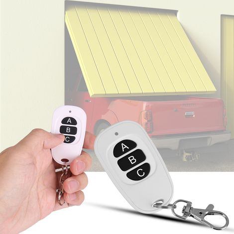 Émetteur de télécommande sans fil RF 433 MHz EV1527 à 1 ou 4 canaux pour une utilisation facile, 3 boutons (1/5)