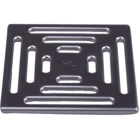 Grille en acier inoxydable 138x138mm