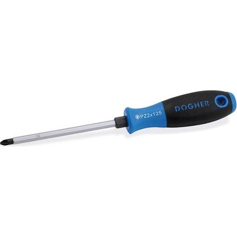 Tournevis industriel à embout Plus S2, taille PZ3, longueur 150 mm, pour usage professionnel et atelier, fixation robuste, pièce unique