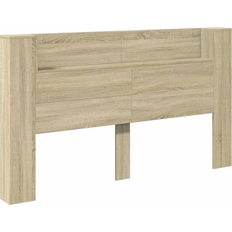 Maison Exclusive - Testiera Letto Rovere Sonoma Legno ingegnerizzato
