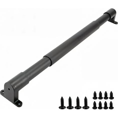 Manija de puerta antideslizante de metal galvanizado ajustable de 21,5 a 32 pulgadas para mosquiteras de caravanas. (1/5)